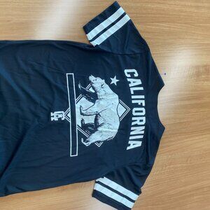 California Jersey, XXL, Black/White